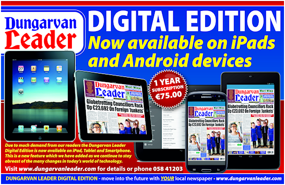 Dungarvan Leader Newspaper digital Edition